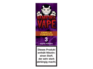 Vampire Vape Vanilla Tobacco- E-Zigaretten Liquid