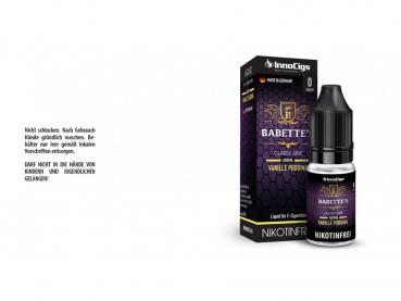 Babettes Vanille Pudding Aroma - Liquid für E-Zigaretten