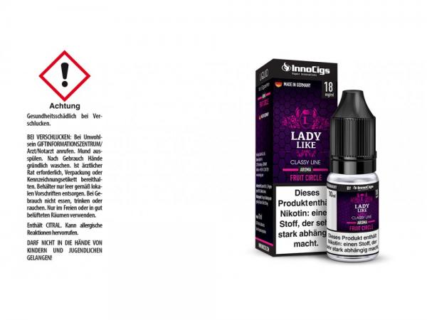 Lady-Like Früchtemix Aroma - Liquid für E-Zigaretten