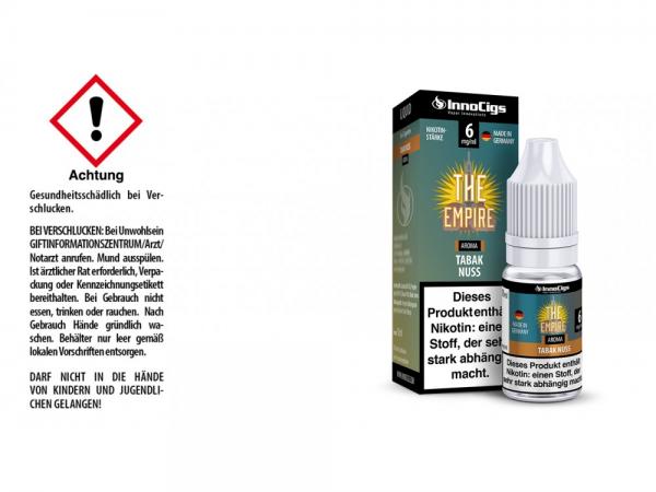 The Empire Tabak Nuss Aroma - Liquid für E-Zigaretten