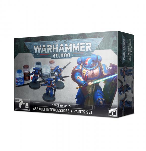 Warhammer 40000: Assault Intercessors + Paint Set (60-11)