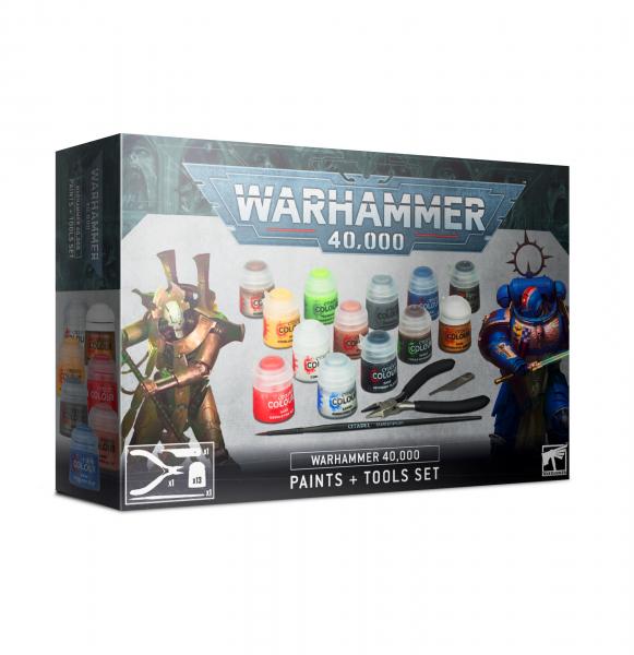 Warhammer 40.000 Paints + Tools Set (60-12)